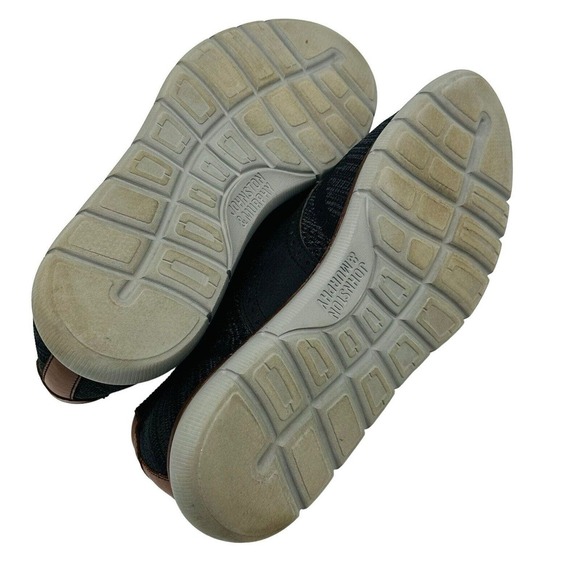 Johnston & Murphy Holden Knit Wingtip Oxford Shoes Memory Foam Mens Size 9 Gray - Picture 10 of 12